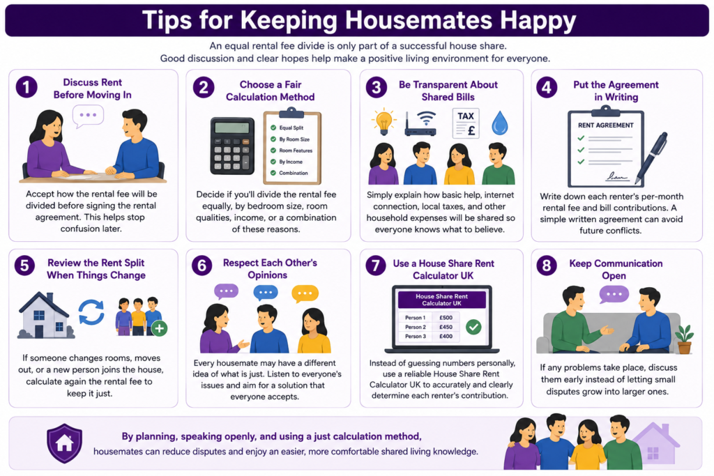 House Share Rent Calculator UK
