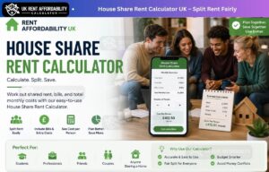 House Share Rent Calculator UK – 7 Best Rent Split Tips