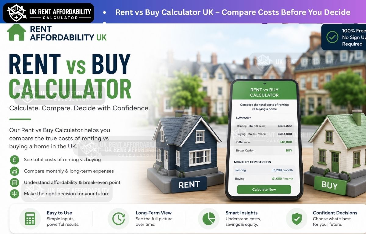 You are currently viewing Rent vs Buy Calculator UK – Should You Rent or Buy a Home?