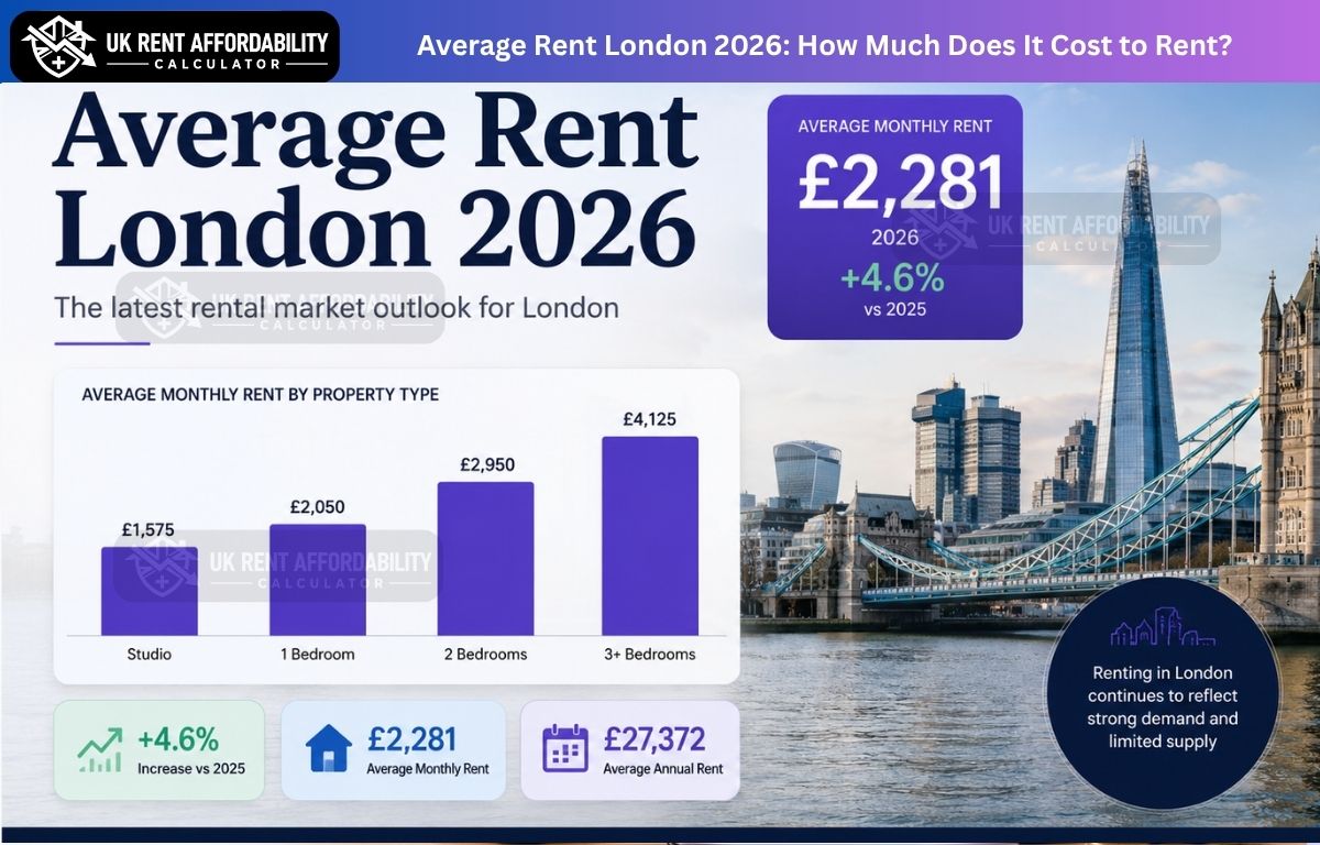 You are currently viewing Average Rent London 2026 – Borough-by-Borough Rental Costs