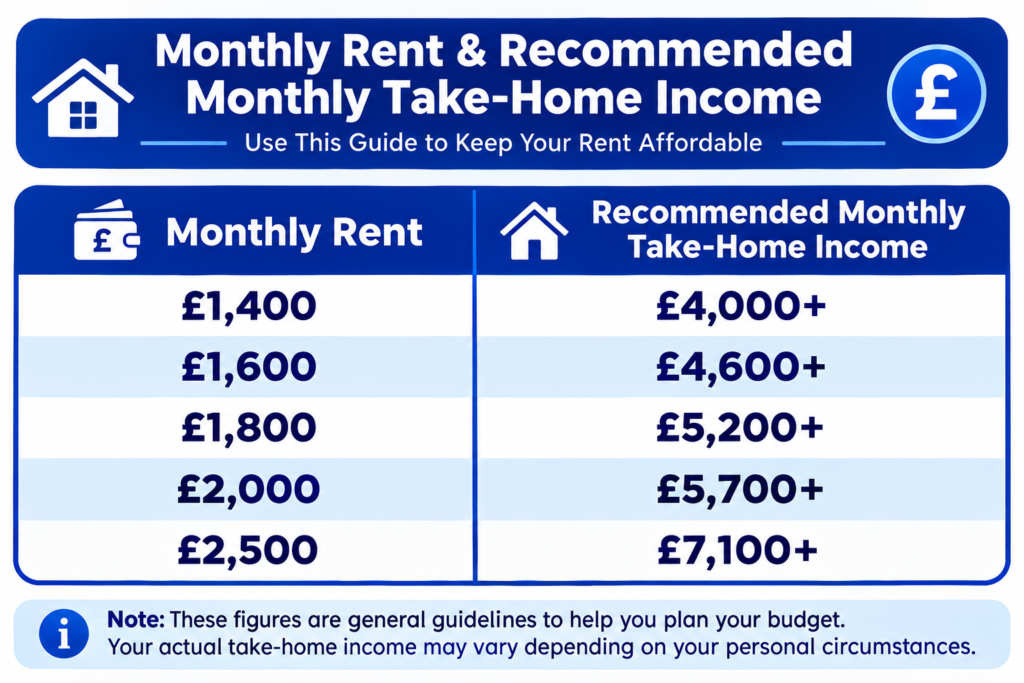 Average Rent London 2026