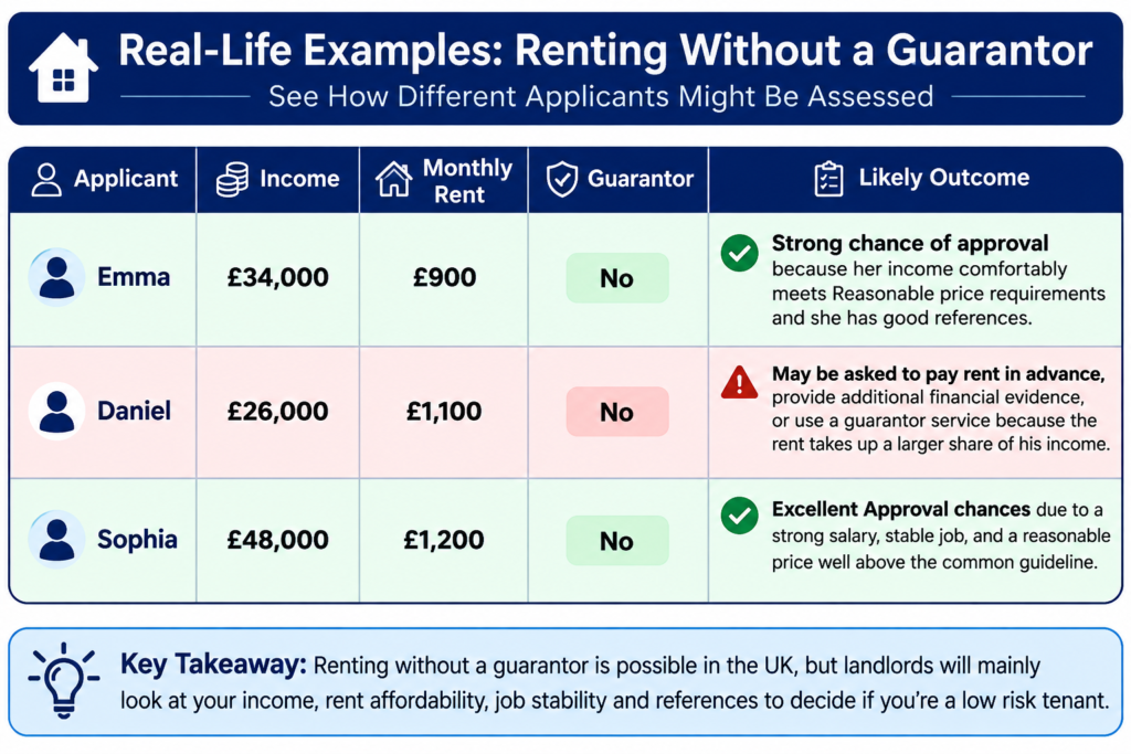 Rent Without Guarantor UK
