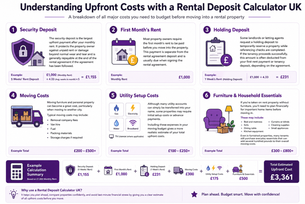 Rental Deposit Calculator UK
