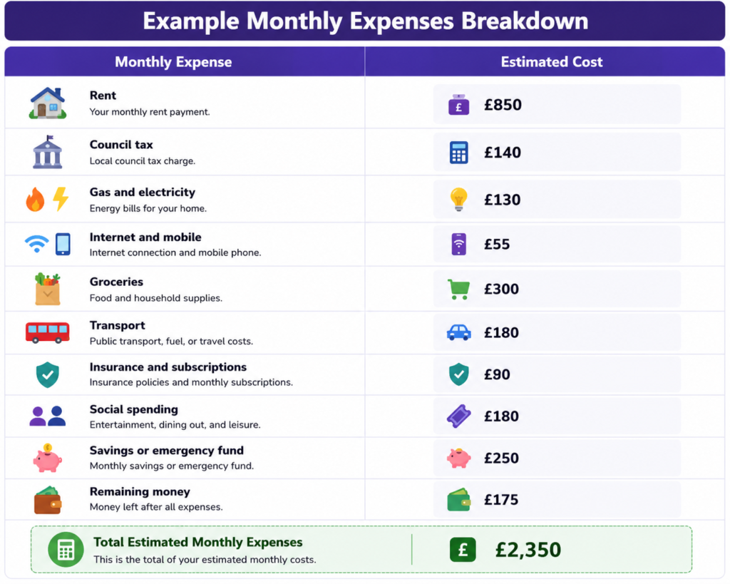 £35,000 Salary Rent UK