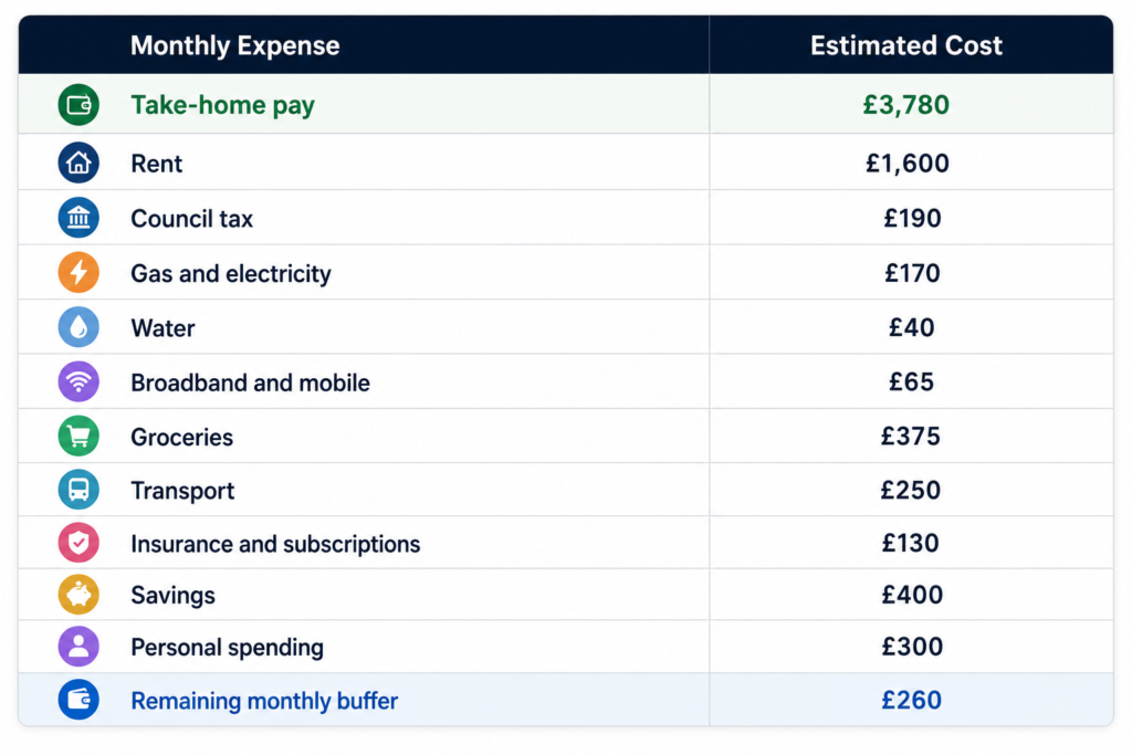 £60,000 Salary Rent UK