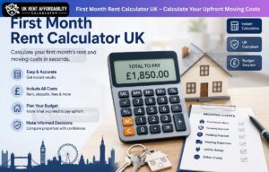 Read more about the article First Month Rent Calculator UK – Estimate Your Total Moving Costs (2026 Guide)
