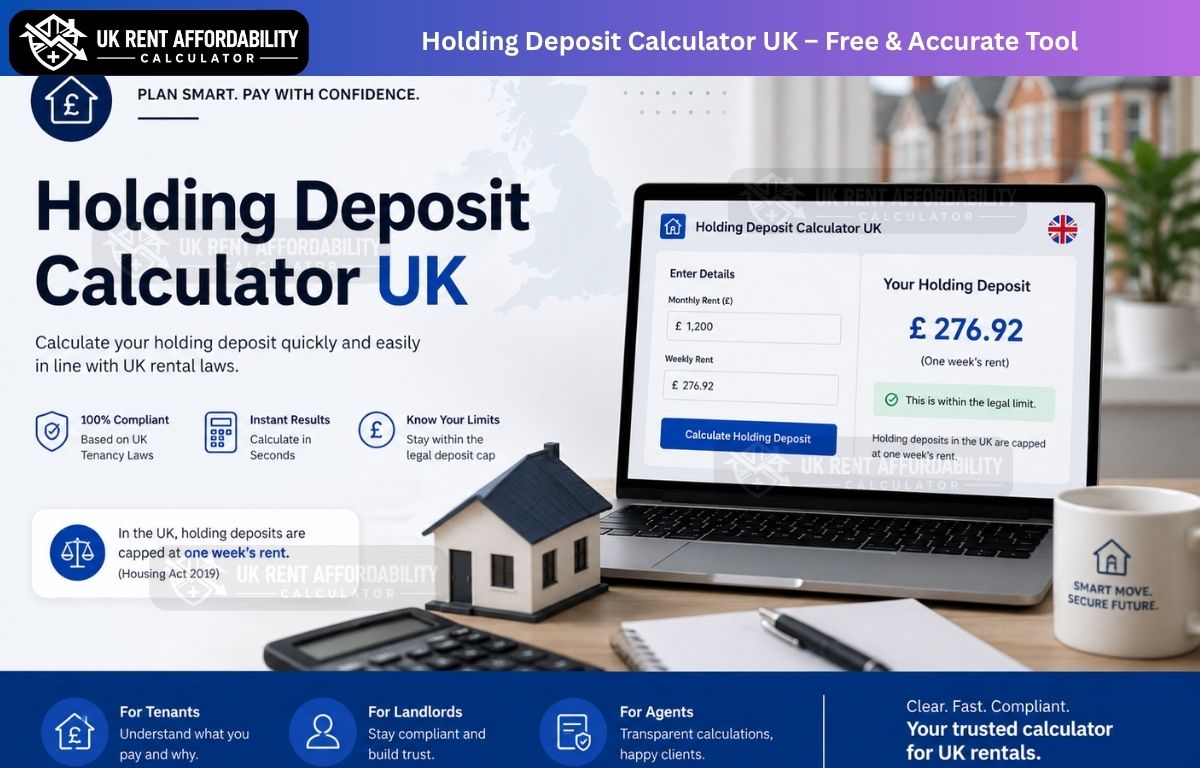 You are currently viewing Holding Deposit Calculator UK – Calculate Your Holding Deposit Online (2026 Guide)