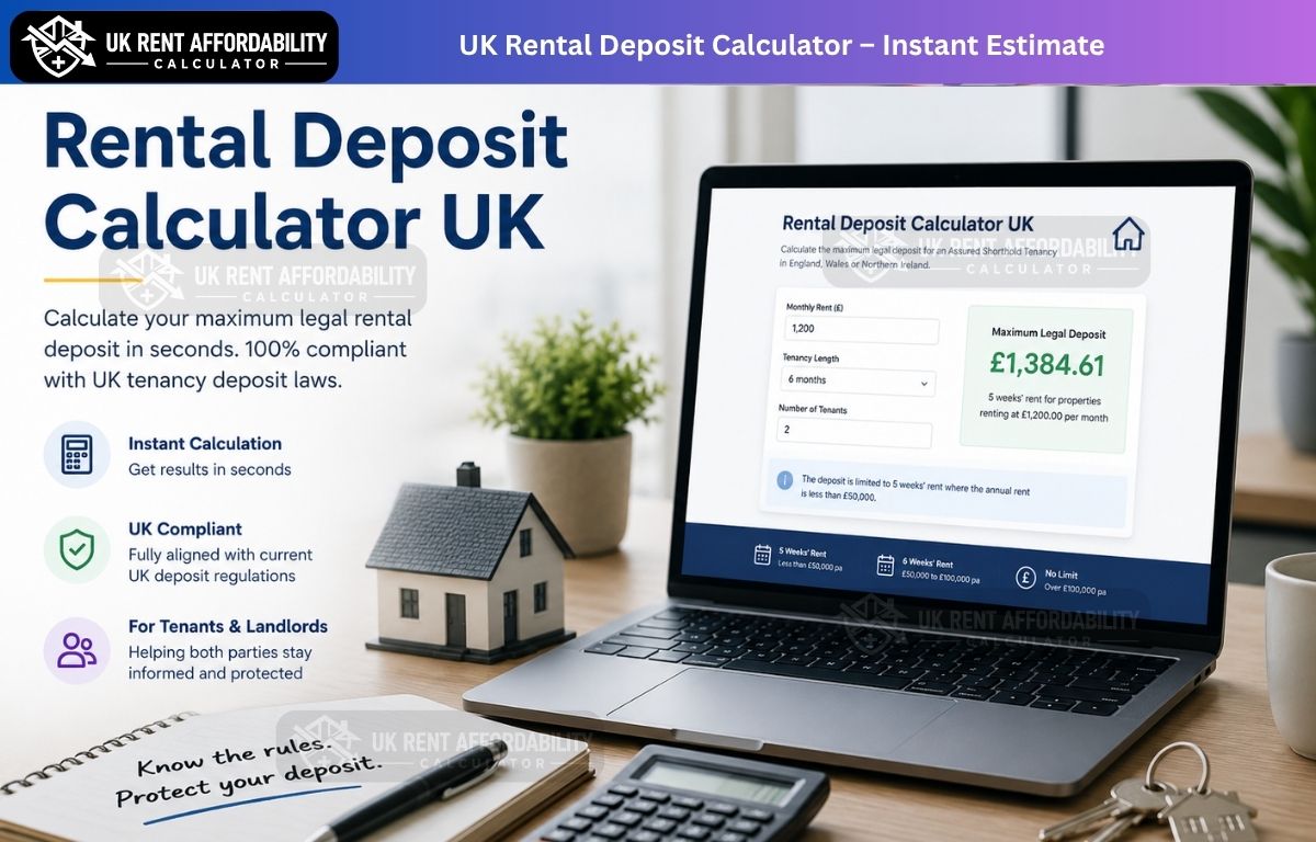 You are currently viewing Rental Deposit Calculator UK – Estimate Your Upfront Moving Costs