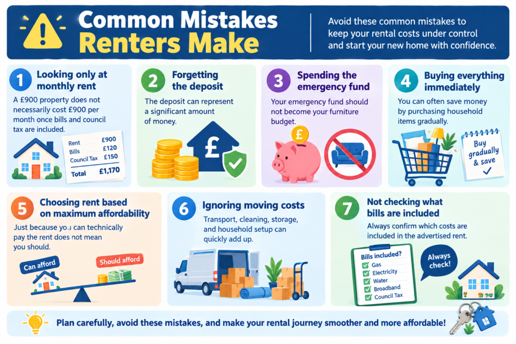 Savings before renting UK