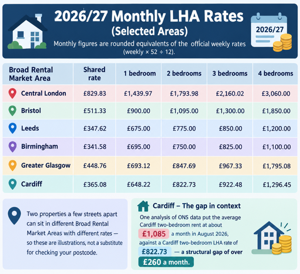 How Much Rent Will Universal Credit Pay
