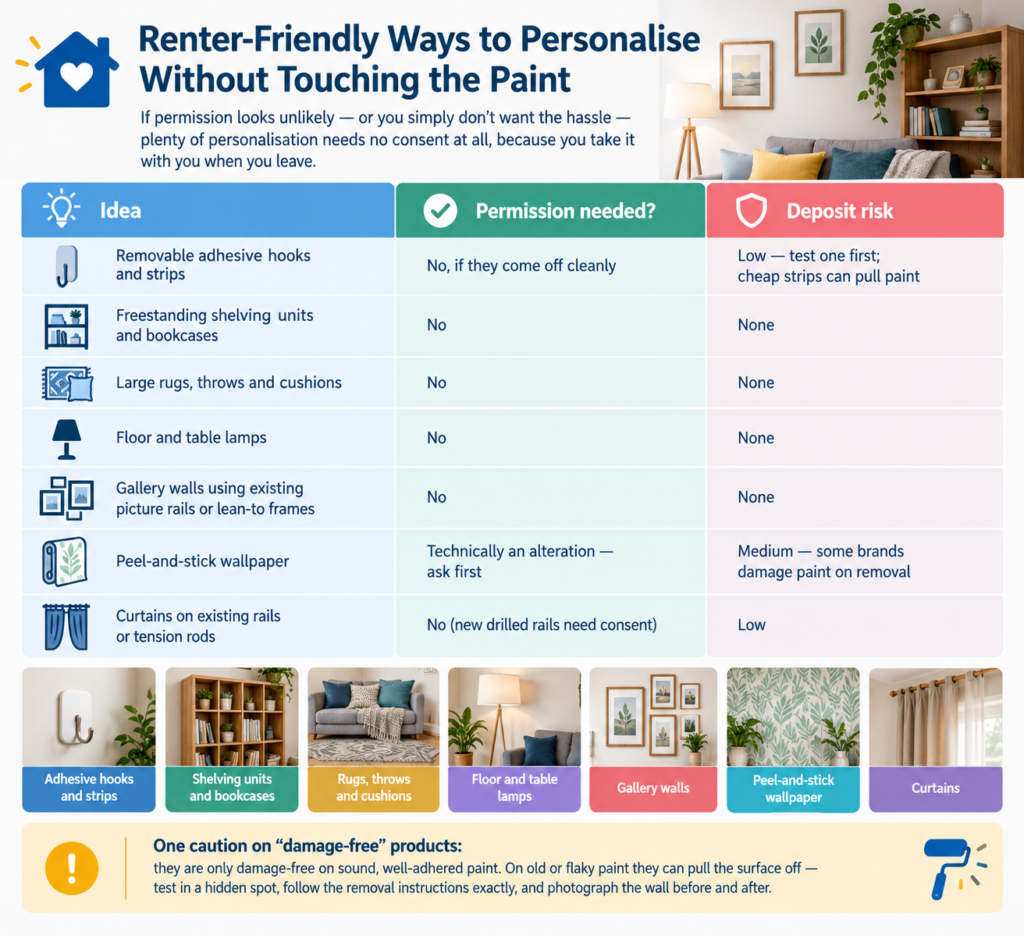 Decorate Rented Property
