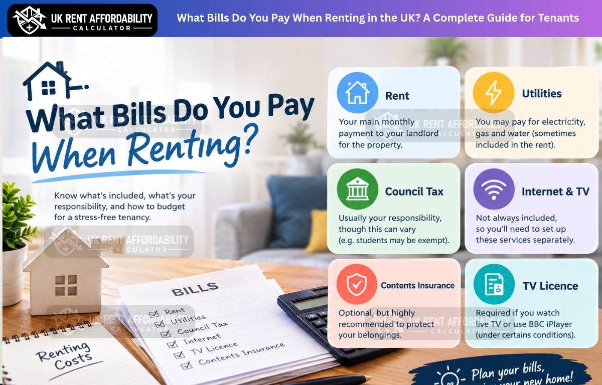 You are currently viewing What Bills Do You Pay When Renting? UK – The Complete Cost Checklist (2026 Guide)